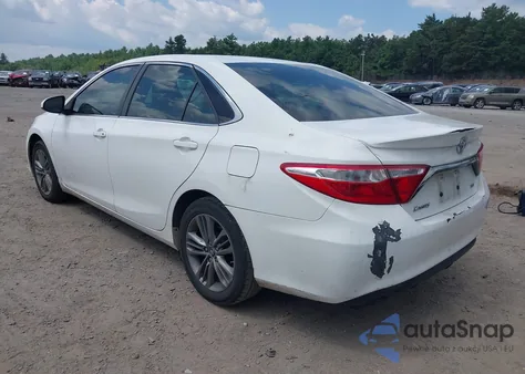 2016 Toyota Camry Se z USA, uszkodzony, nr VIN 4T1BF1FK7GU586412